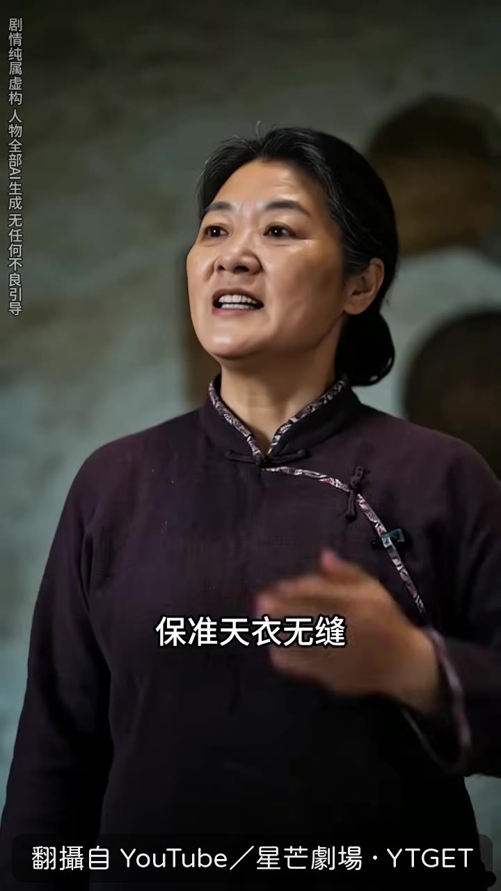 婆婆在村口樹下傳閒話