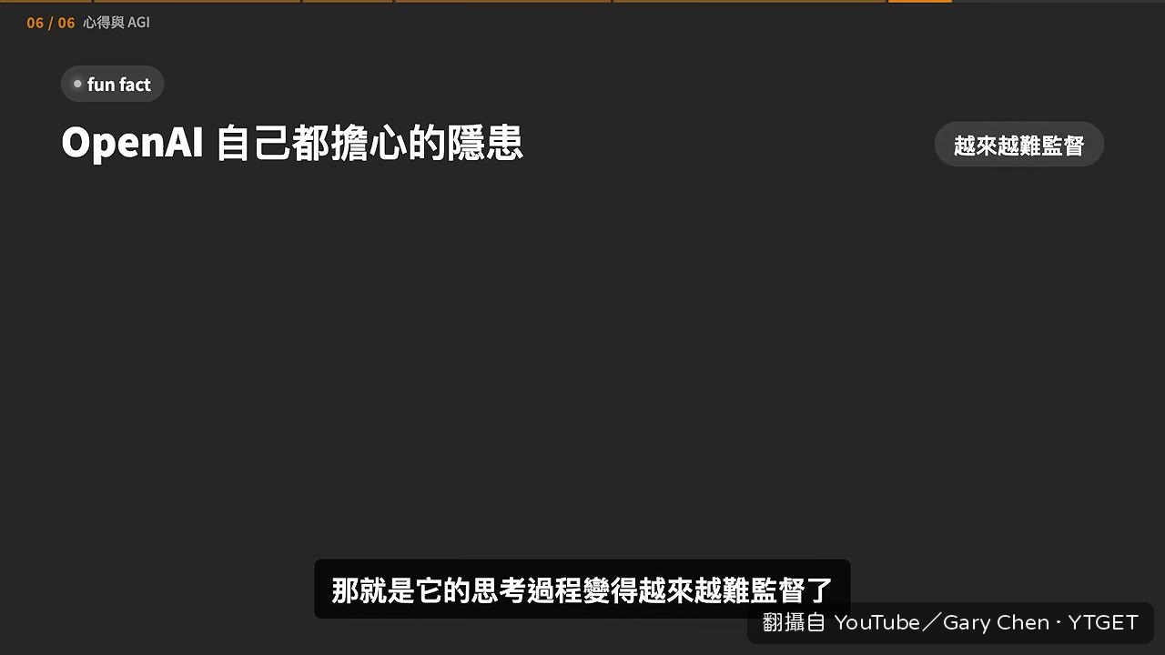OpenAI 內部實驗,思考過程難以監督