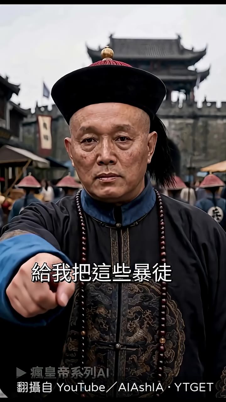 官兵衝進人群抓人
