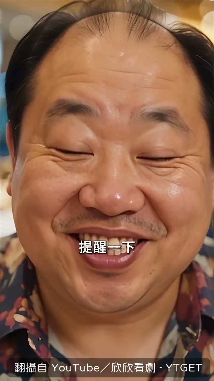 老闆看著二十六盤空盤崩潰