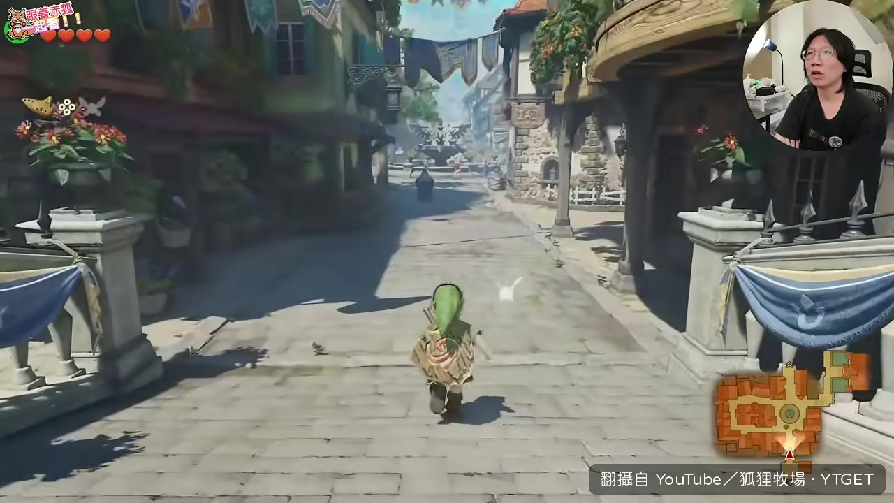 城鎮場景細節做得很好
