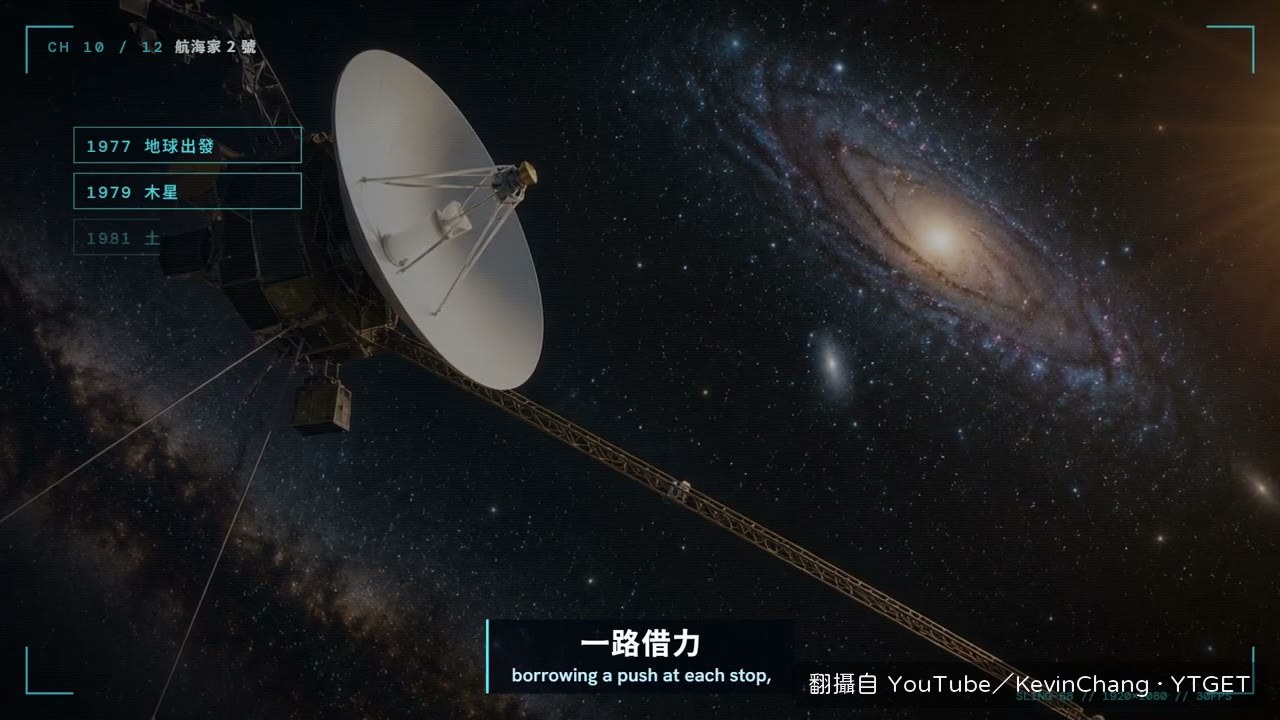 航海家 2 號借力後 12 年抵達海王星
