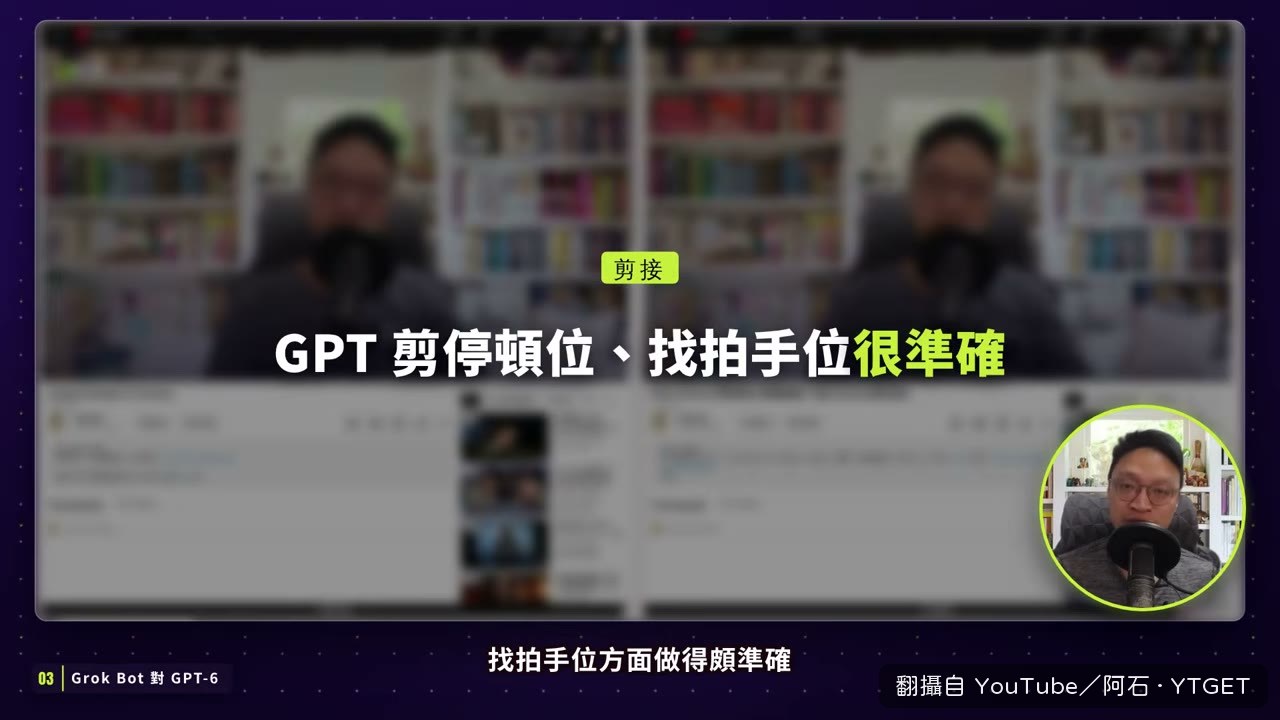 Grok Bot 用新聞畫面當字卡