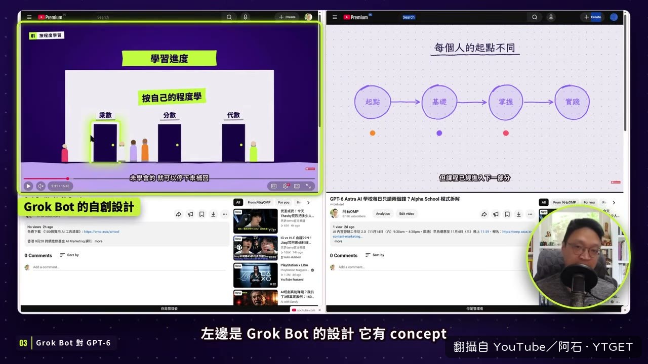 Grok Bot 自製的開門動畫