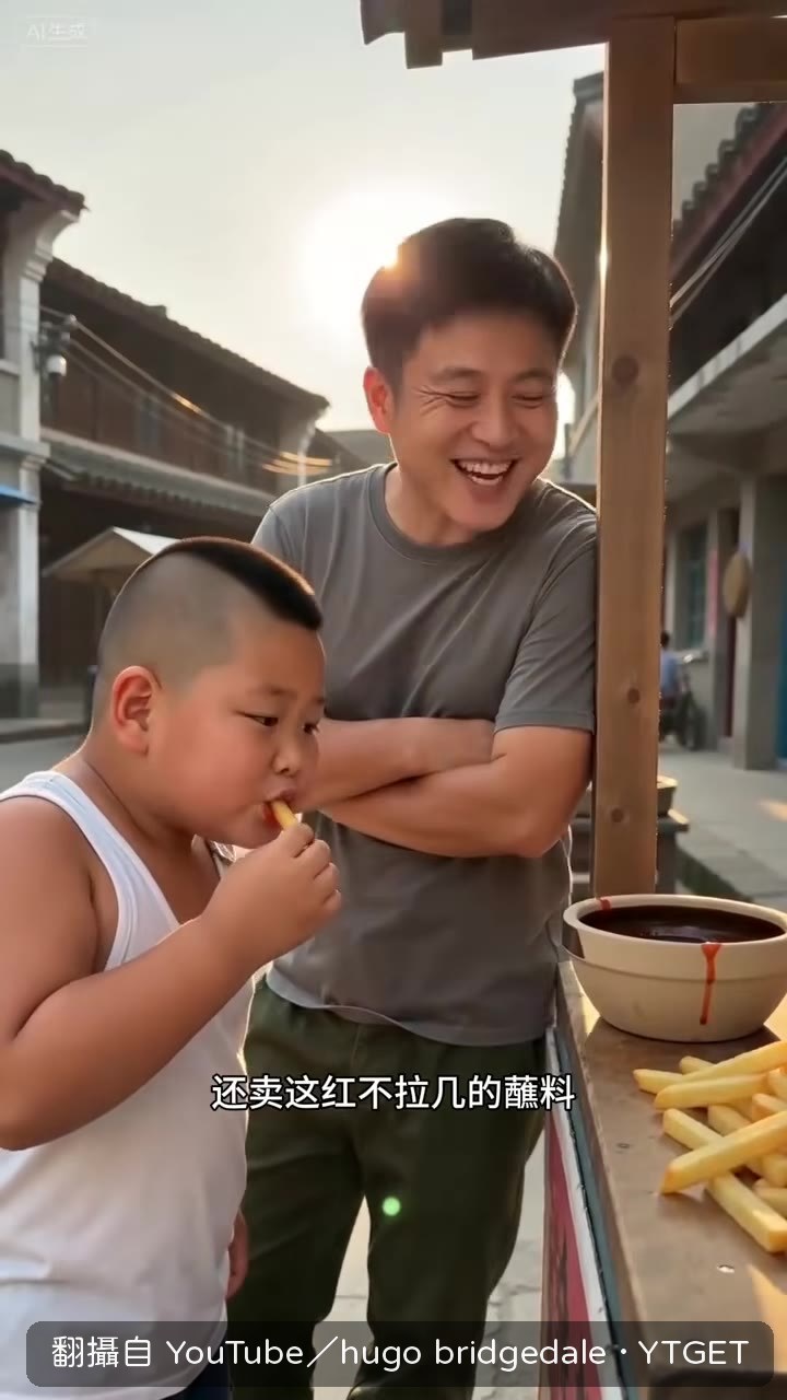 小黑板寫上現炸炸薯條