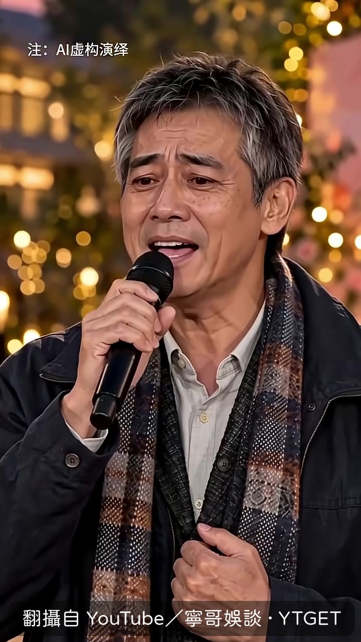 歌詞唱到動情一瞬間,兩人對望