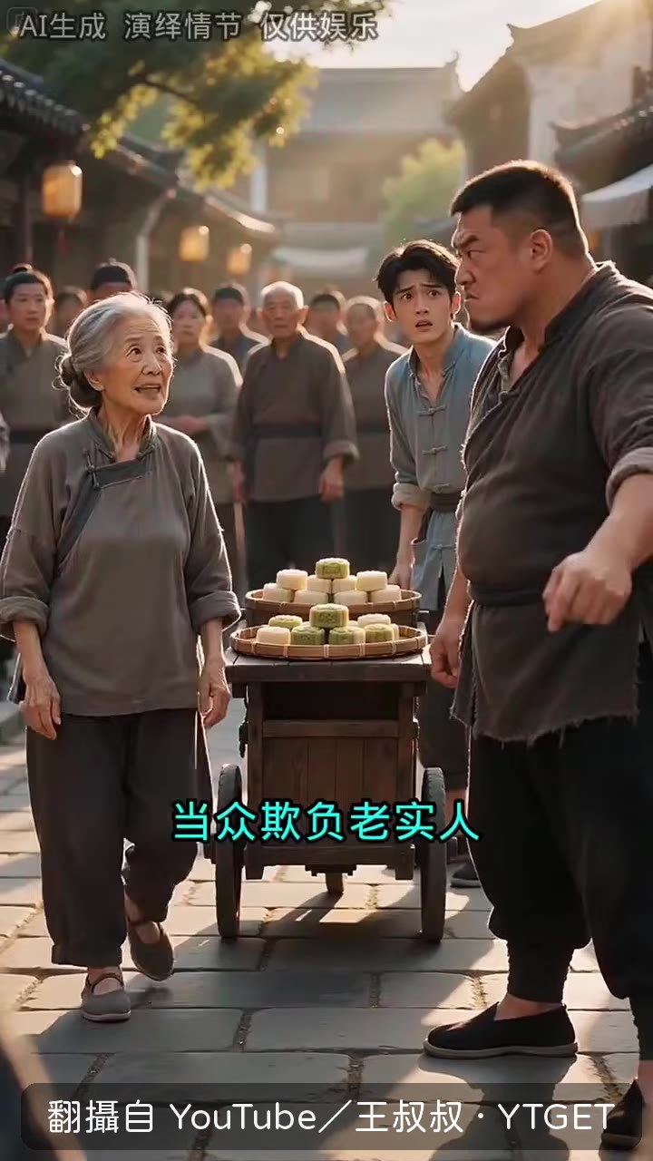 房東當眾欺負賣燒餅的小夥子