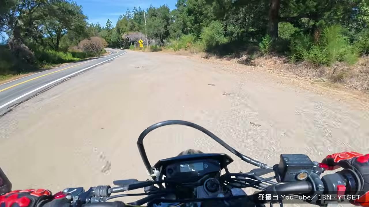 WR250X 換上紅白賽車條紋塗裝