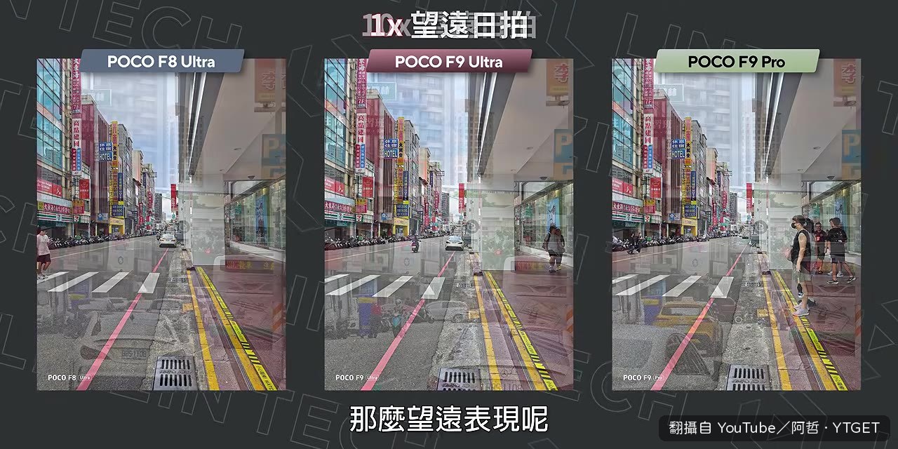 10倍變焦實拍對比