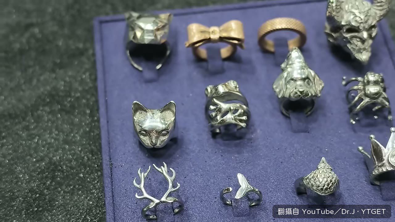 現場展示超微縮的可動金屬龍