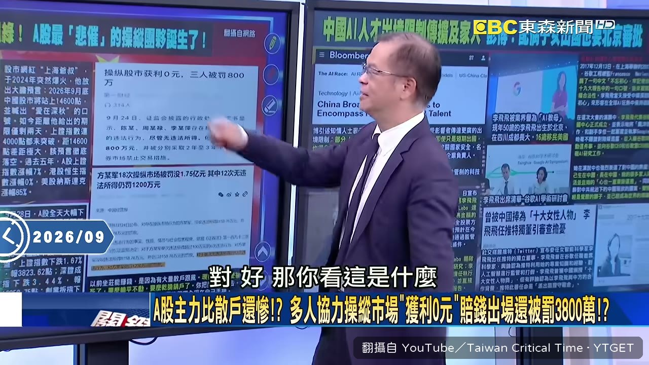 操縱股市獲利零元還被罰