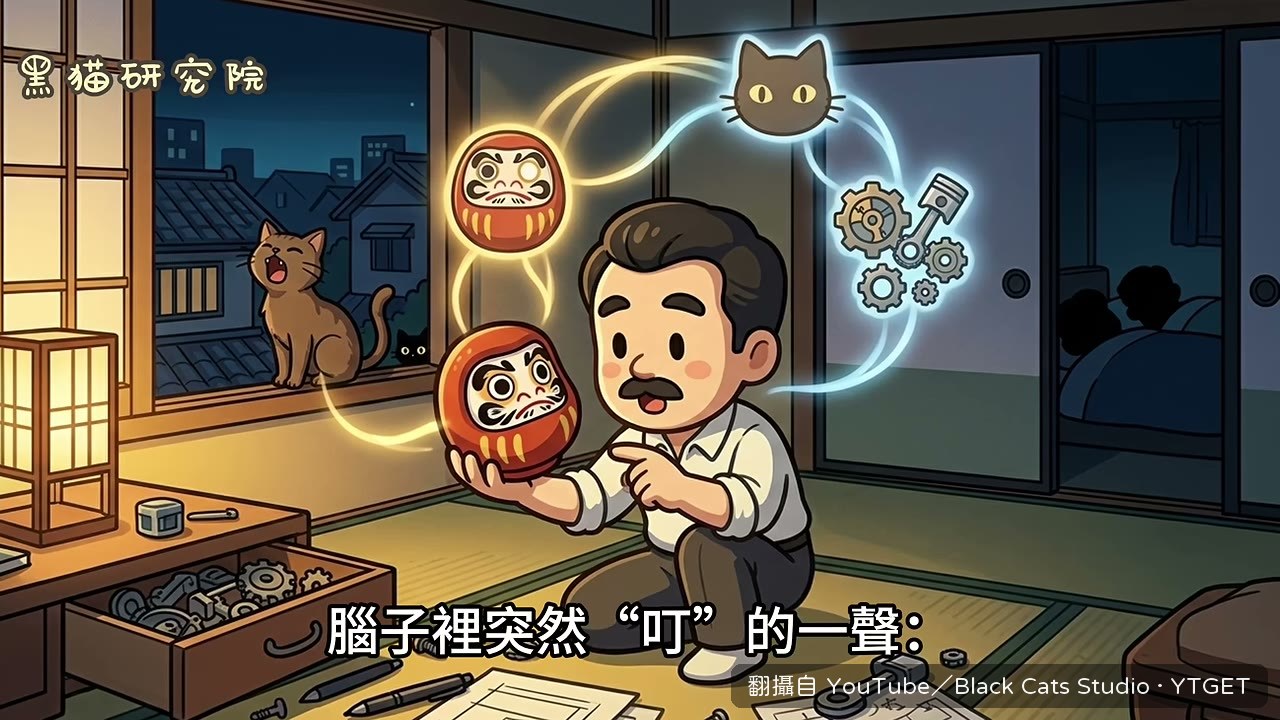 不倒翁加貓叫聲拼出哆啦A夢