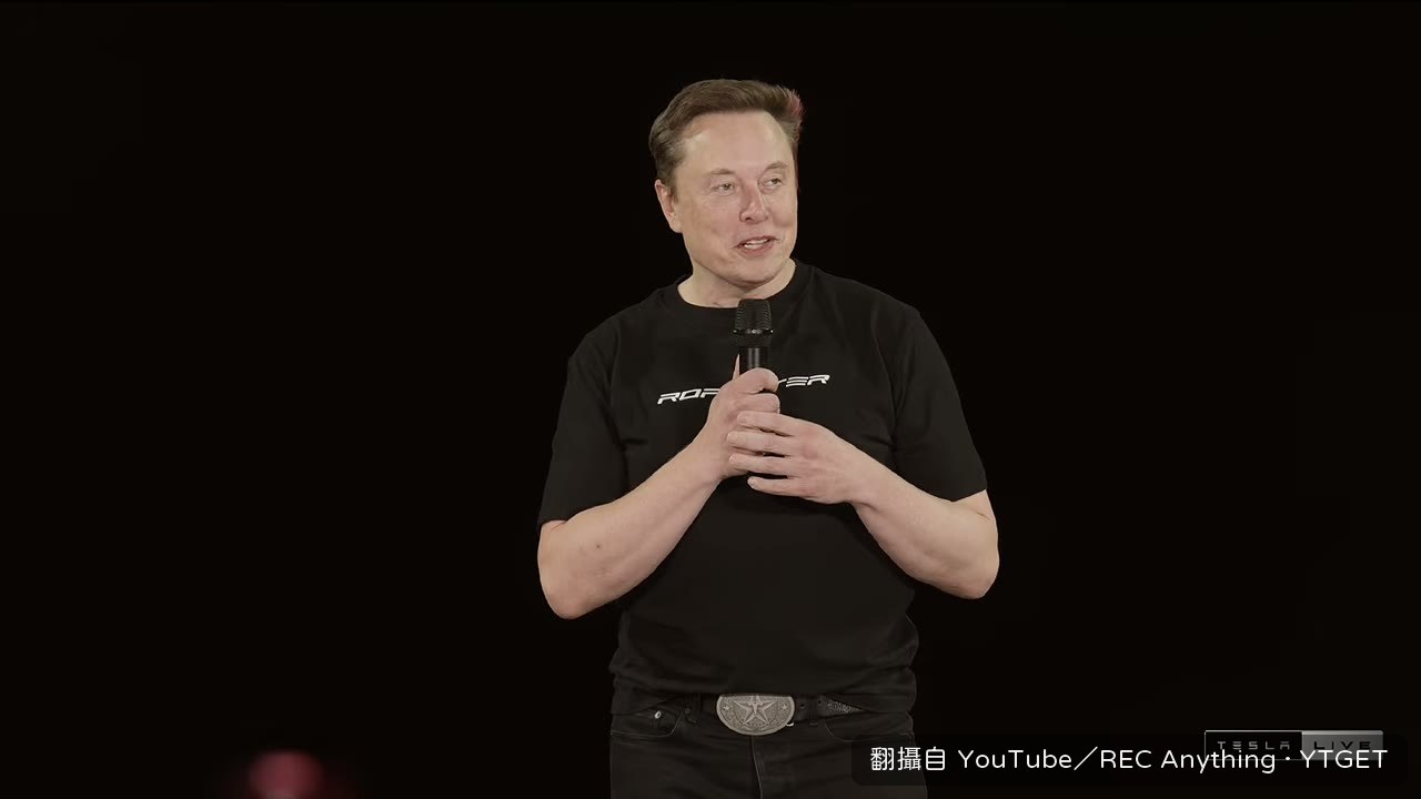 馬斯克開場就說今晚要看瘋狂的東西