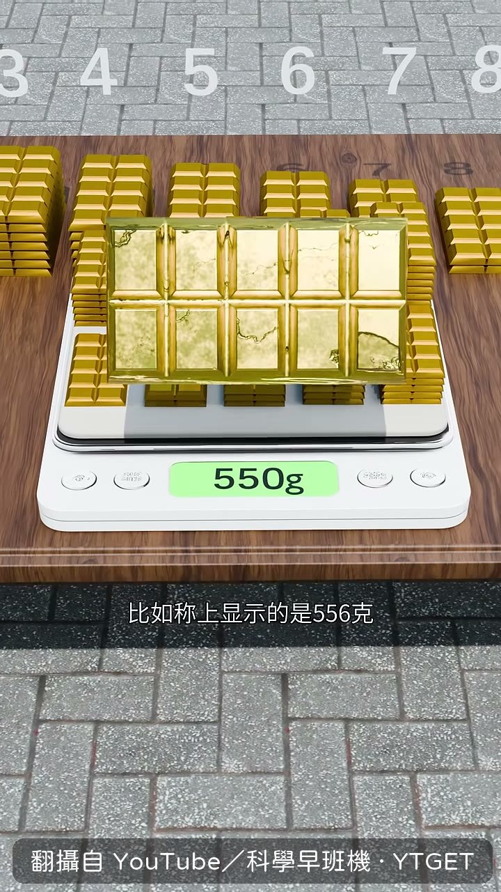 秤上顯示556克,多6克