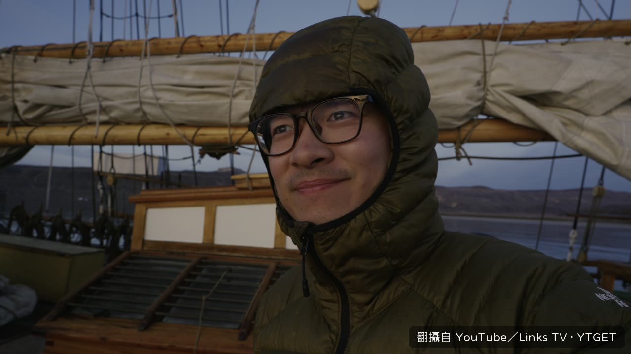 Links 的無人機墜海前最後畫面