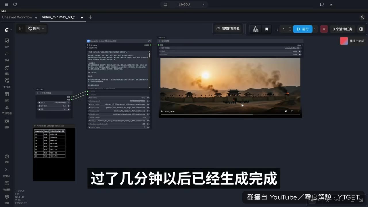 生成的戰爭劇情影片，效果相當不錯