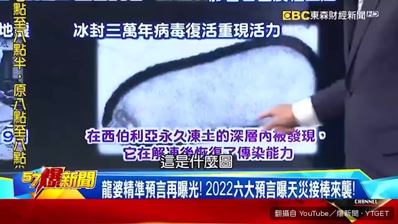 北極冰層下挖出三萬年前的病毒
