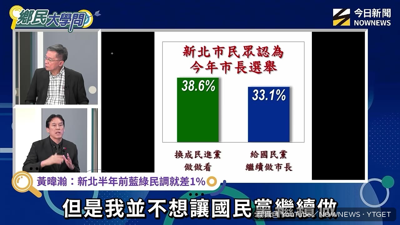 40%滿意侯友宜卻不想讓國民黨繼續做
