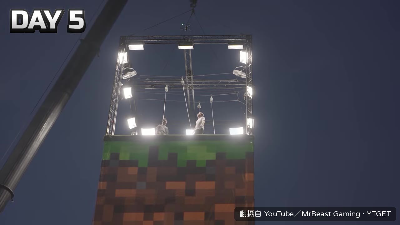 吉米說輸了要別人把他扔下去