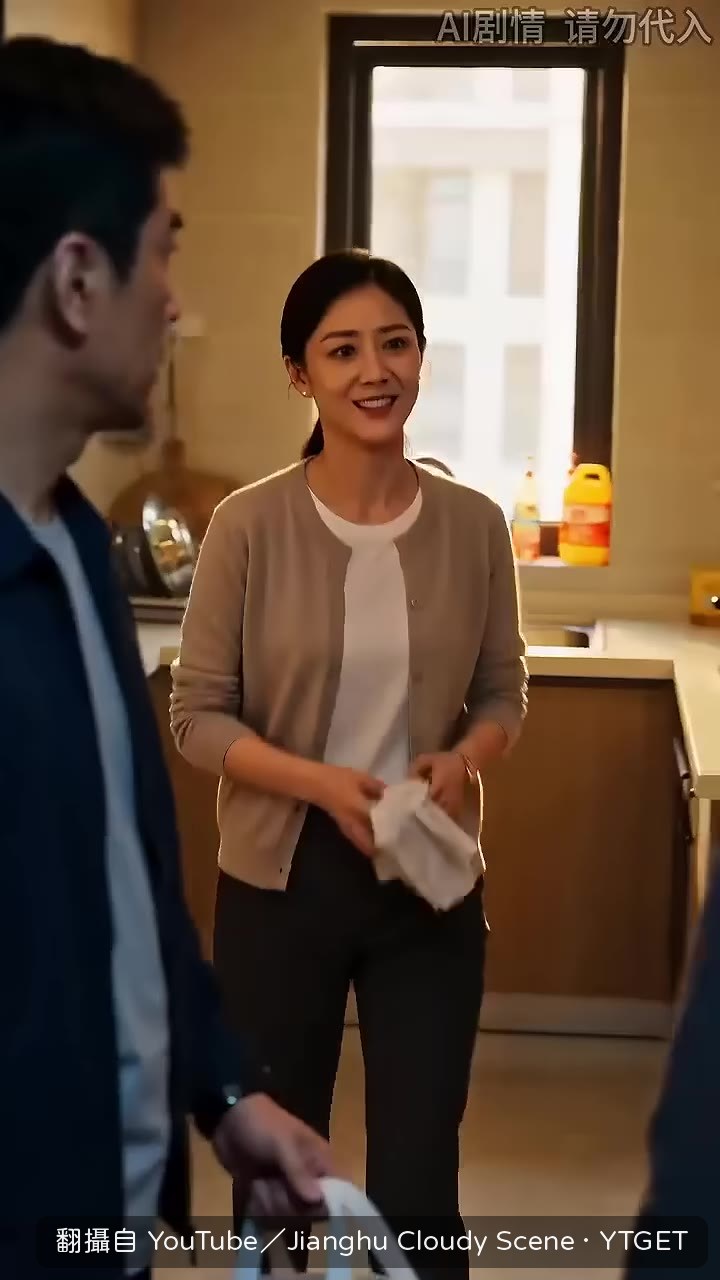 把媽帶到醫院門口