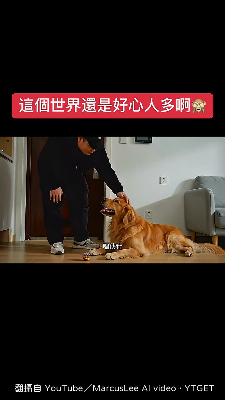 第一位鄰居下樓帶狗遛遛