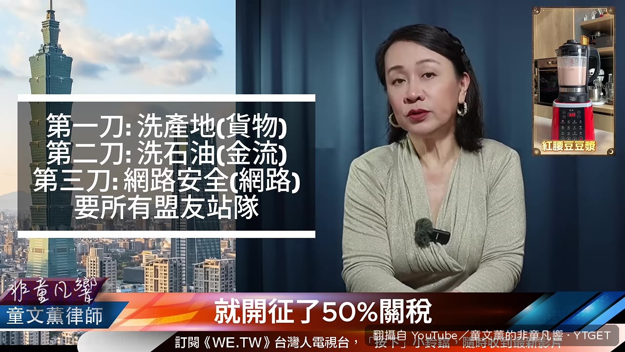 加拿大商品被課50%關稅