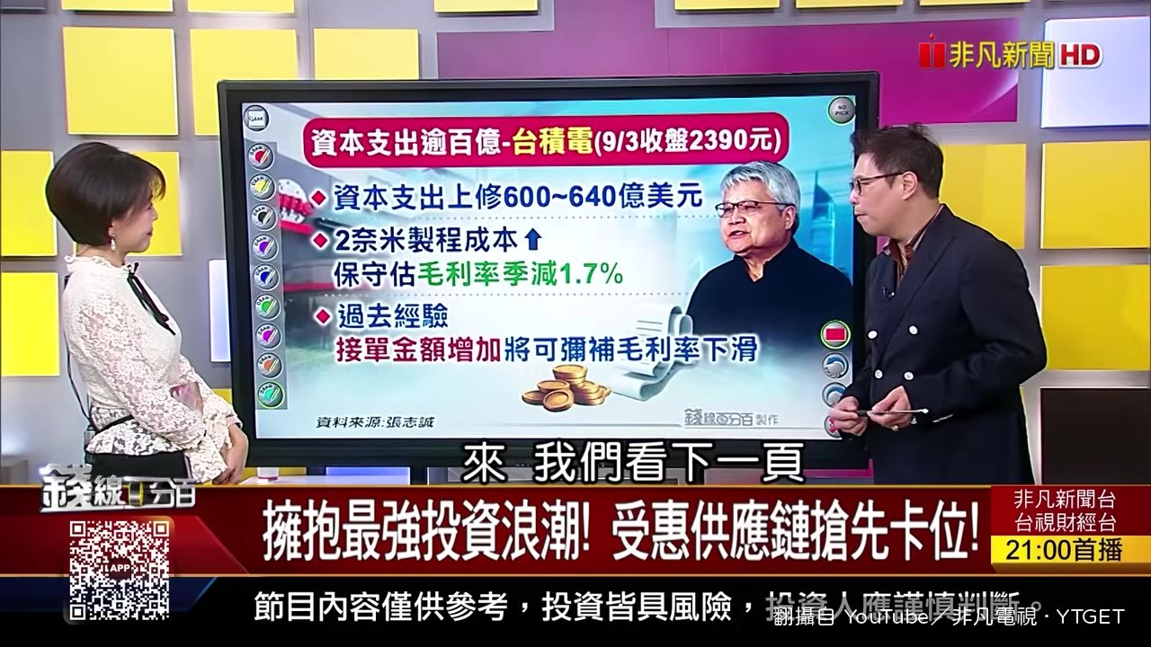 台積電資本支出上修到640億美元