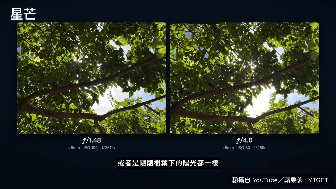 阿信與F4光圈的趣味連結