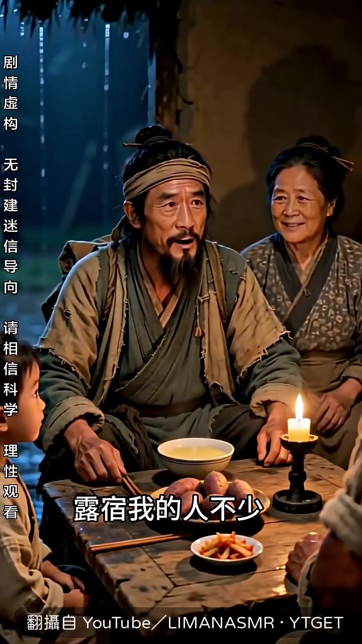 農家夫婦把主屋讓給先生,自己睡柴房