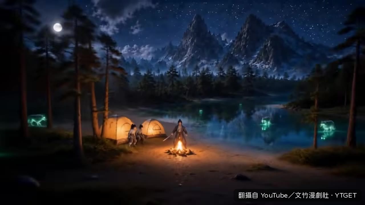 用烤肉收服狼群,狼王成為盟友