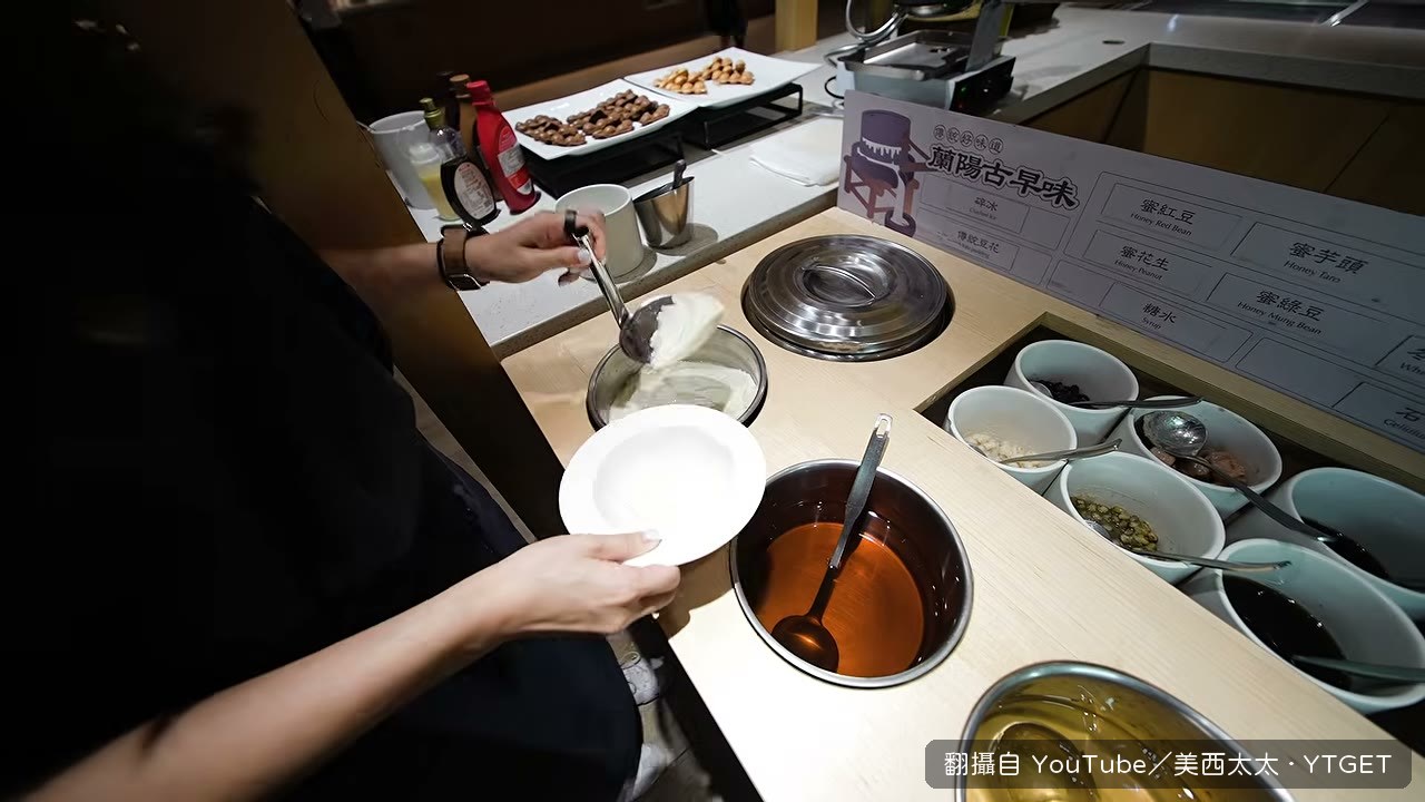 晚餐 buffet 的海鮮吧檯