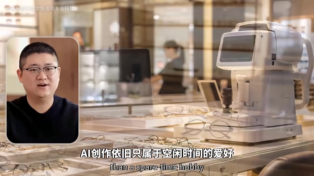 爆紅後仍繼續守著眼鏡店
