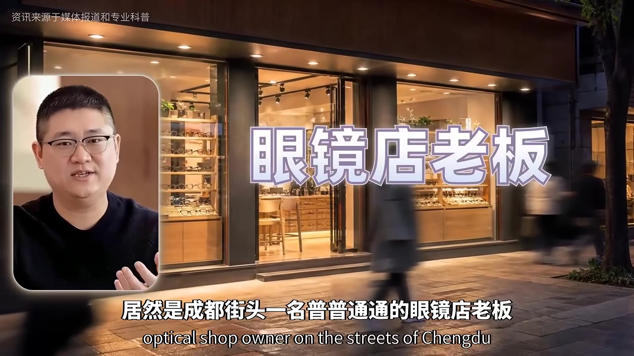 白天在眼鏡店接待客人