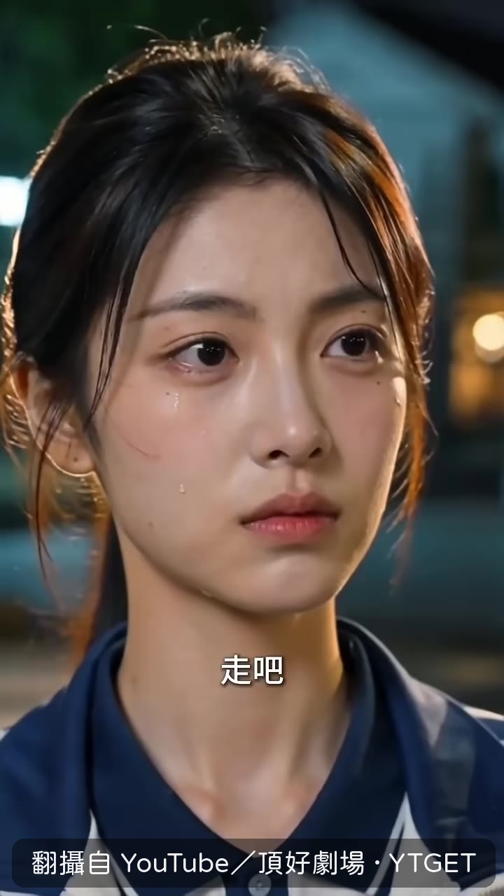 七個義父帶她去吃炒粉