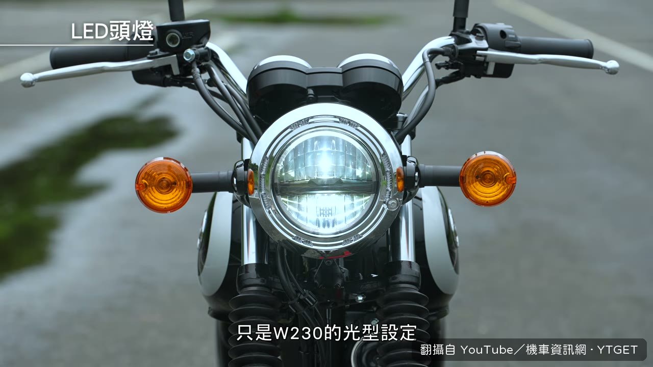 圓形 LED 大燈的光型測試畫面