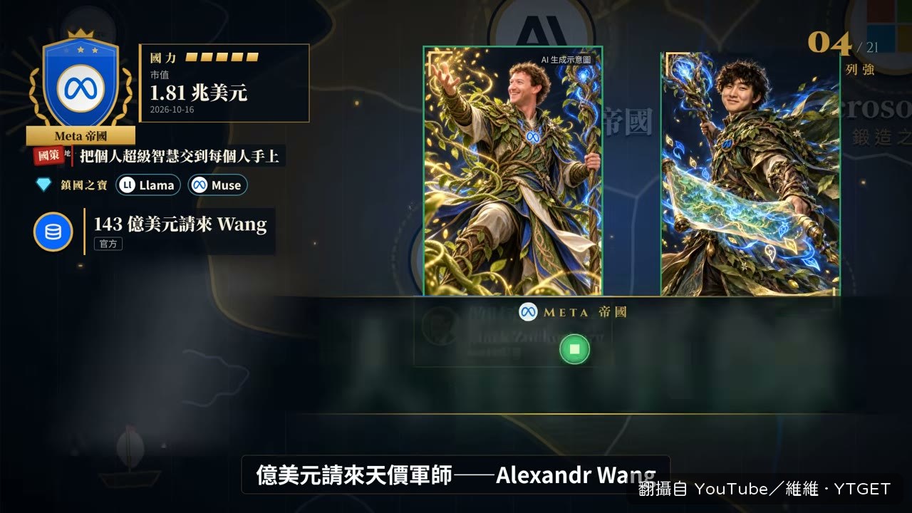Meta 用 143 億美元挖來軍師
