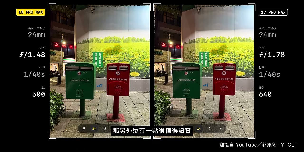 原生相機可強制選長焦