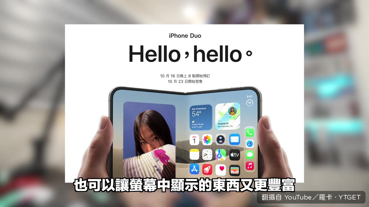 折疊iPhone辨識度超高