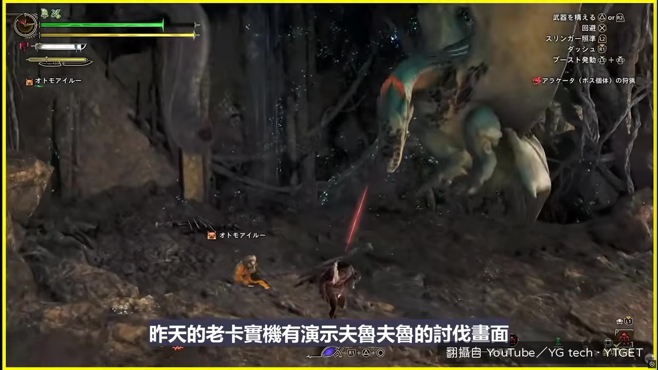 夫魯夫魯從洞裡伸脖子鑽出來