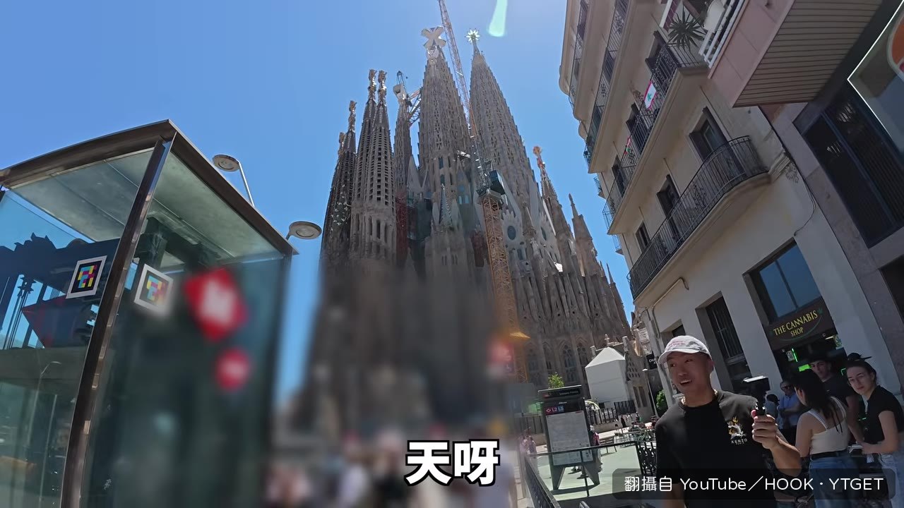 聖家堂內部彩繪玻璃超美