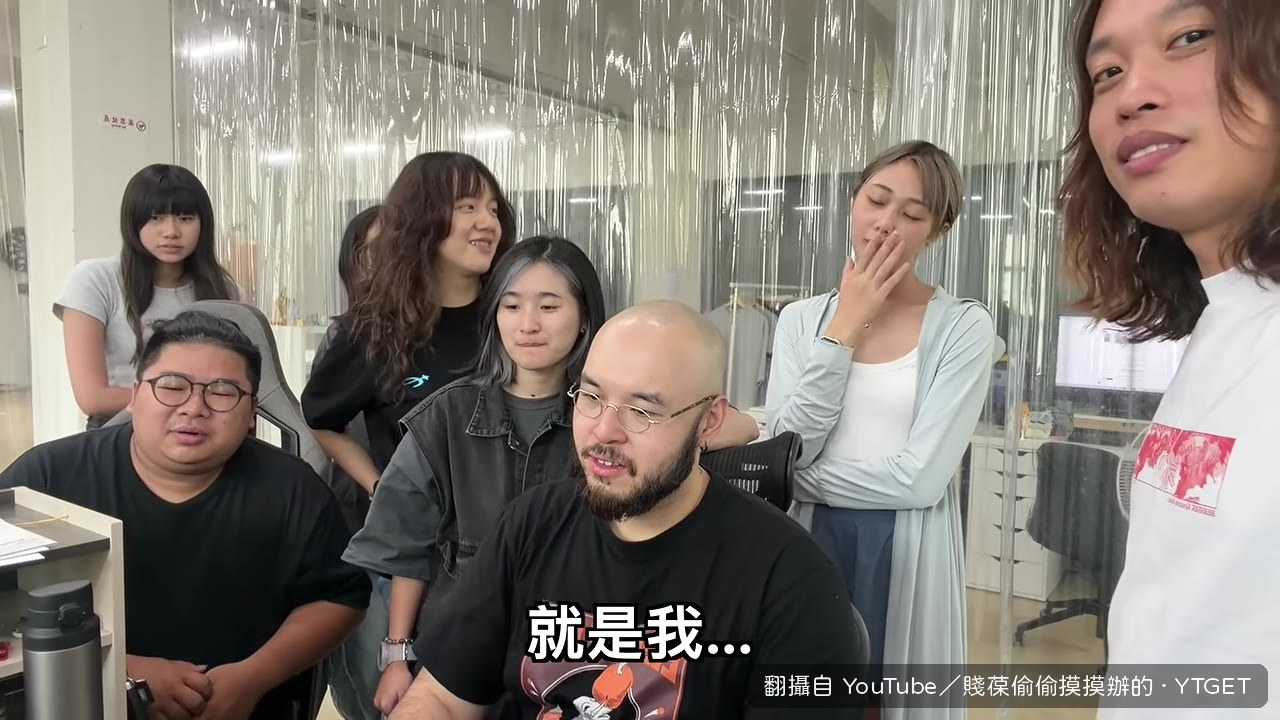 阿雞小時候改編歌謠的畫面