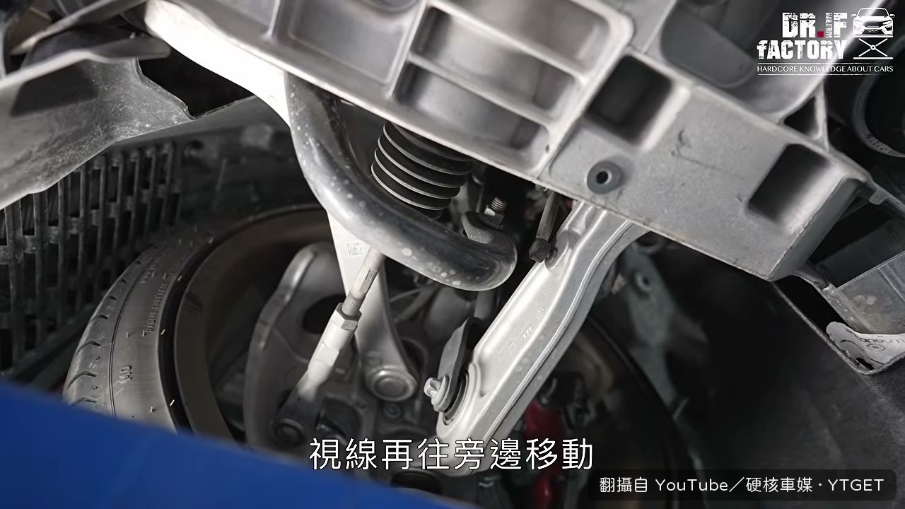前懸吊雙 A 臂全鋁合金結構