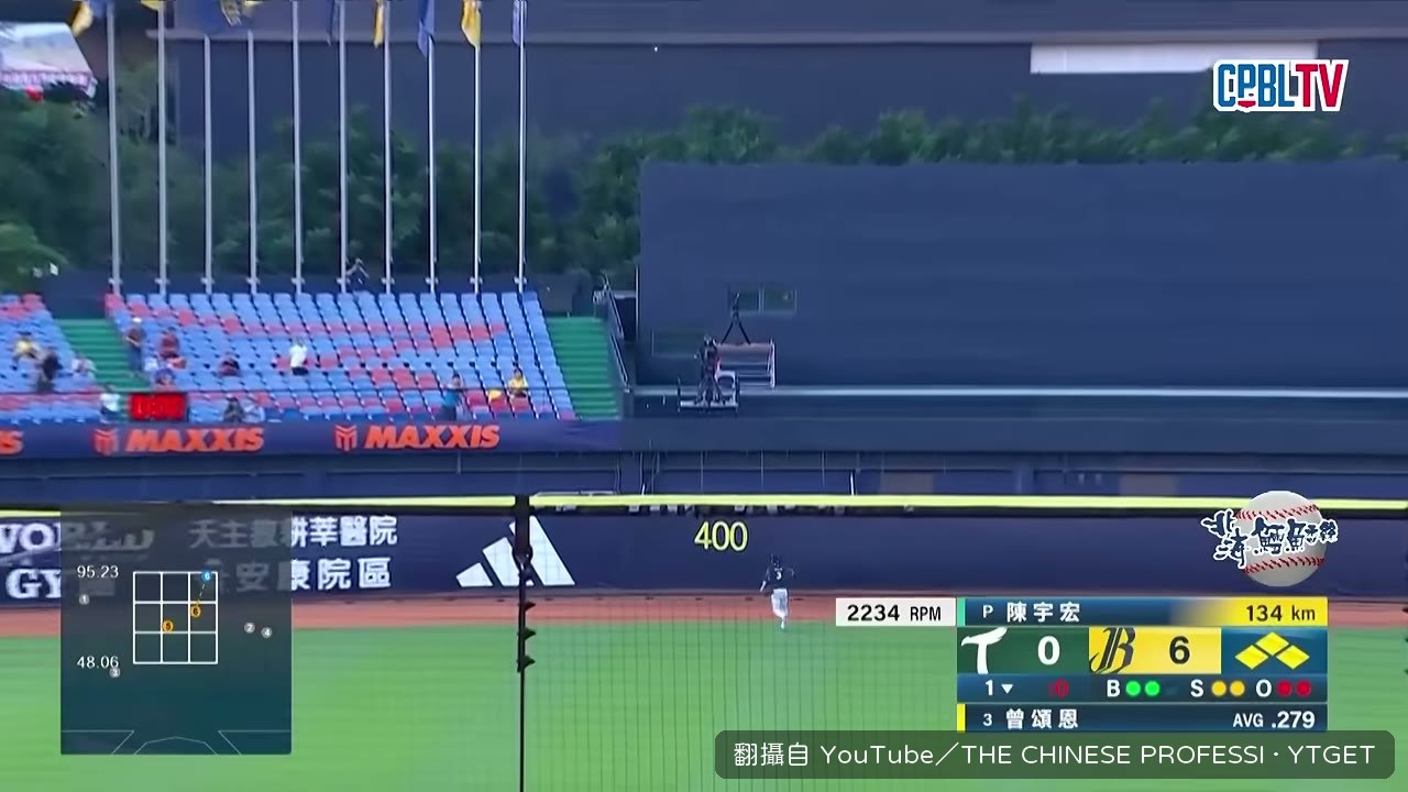 大滿貫全壘打飛出牆