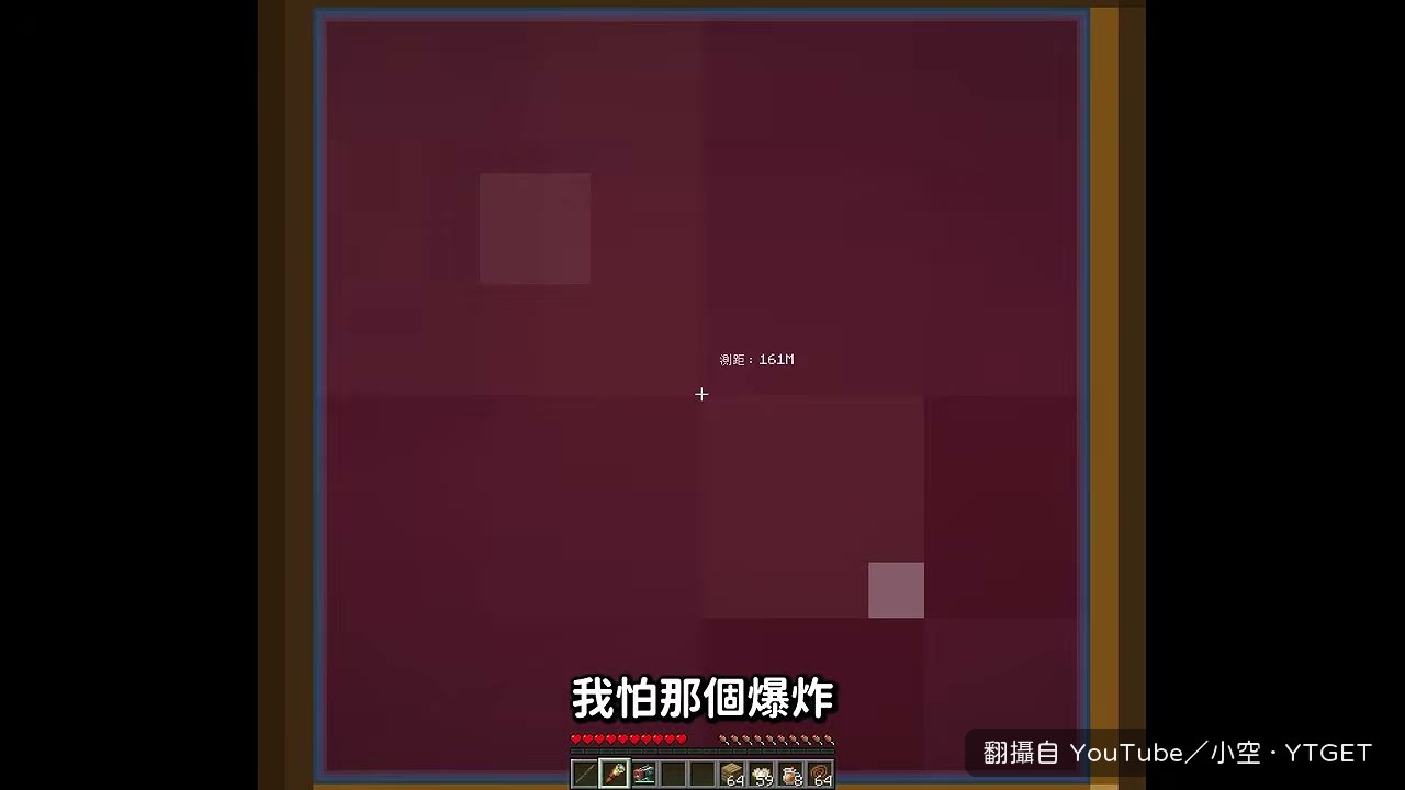 從岸邊看見水裡的巨大陰影