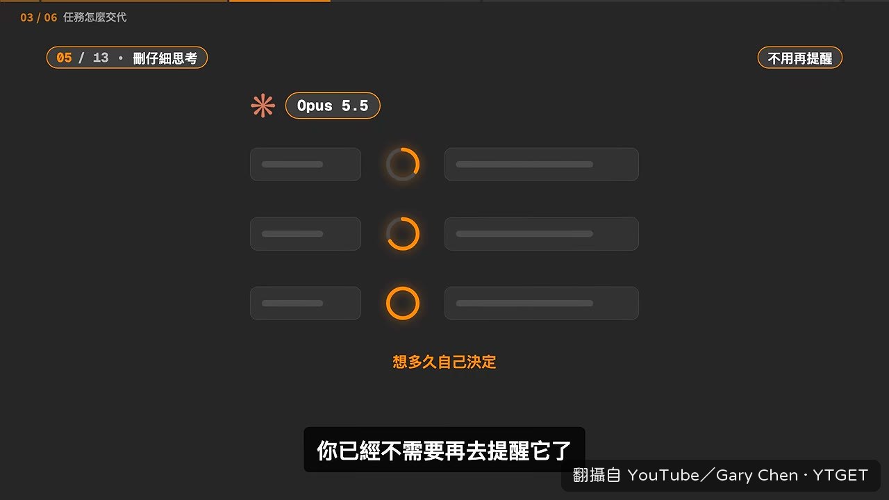 拿掉請仔細思考,速度變快品質沒掉