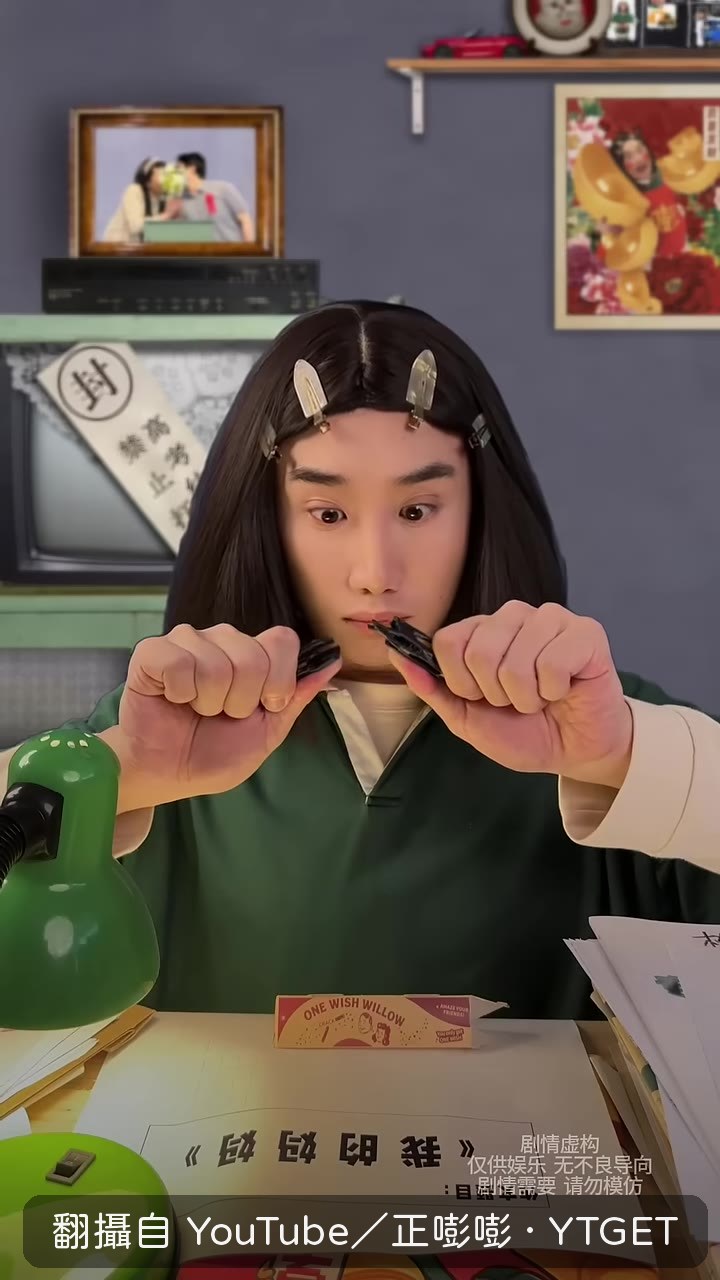 翻開作業本全是空白