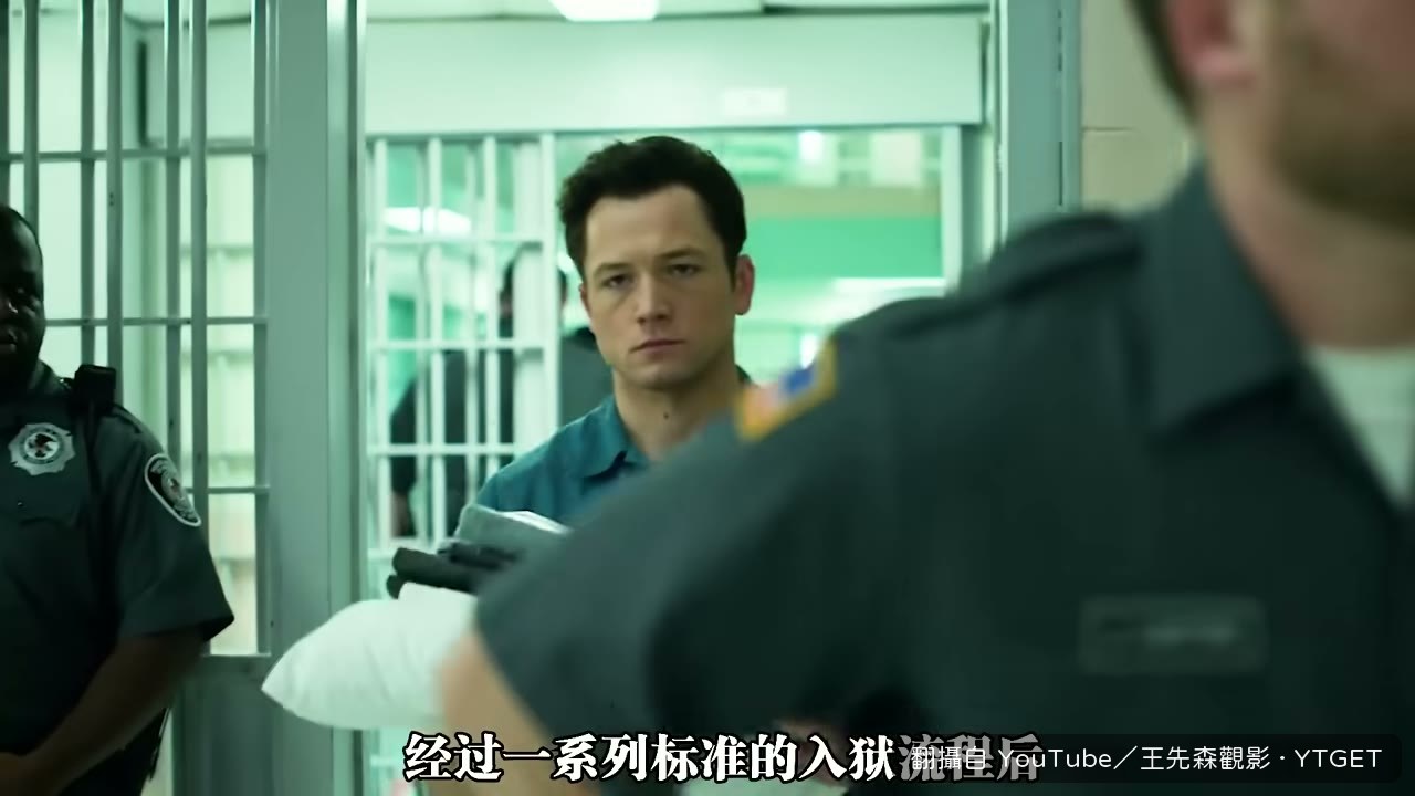吉米完成入獄流程進入監獄
