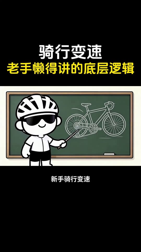 騎行變速的齒比底層邏輯，用爬樓梯比喻一次講透換檔原則